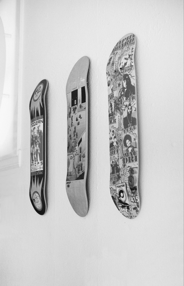 image skateboard paysage