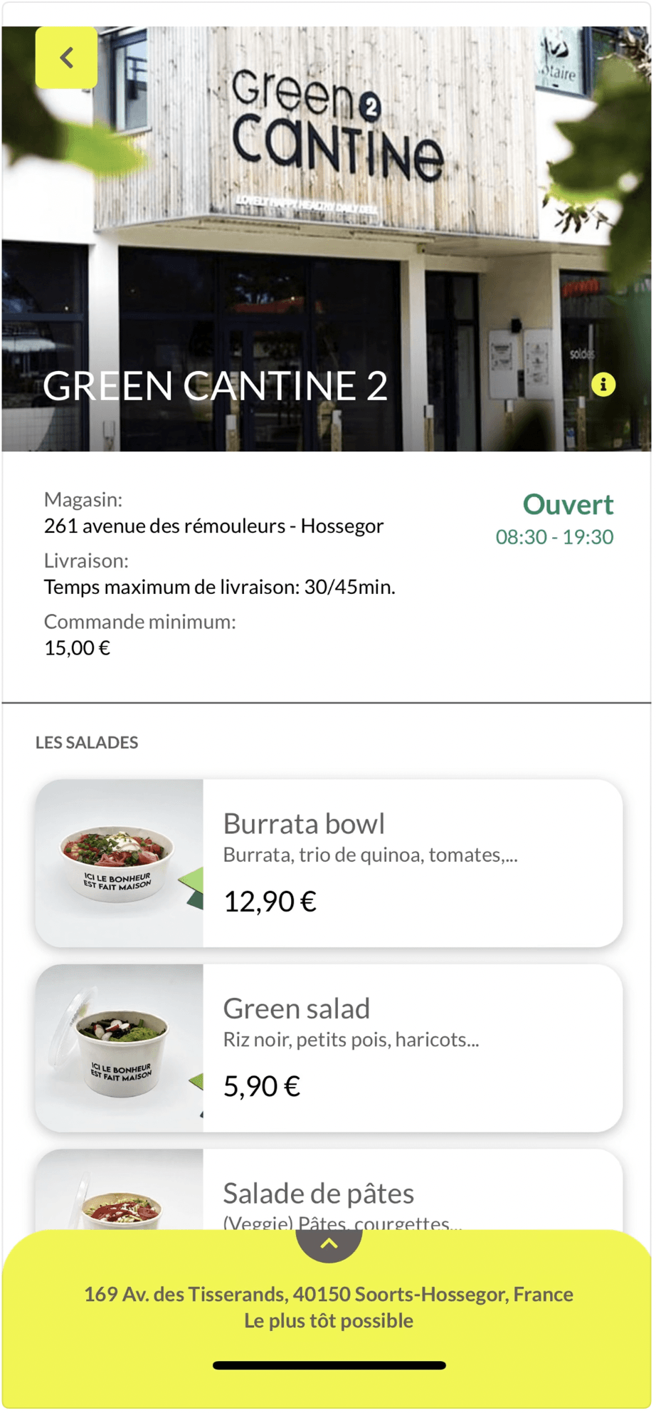 goboxbox seller detail screen